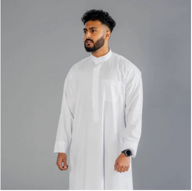 When in doubt choose White Kuwaiti thobes to save your life!