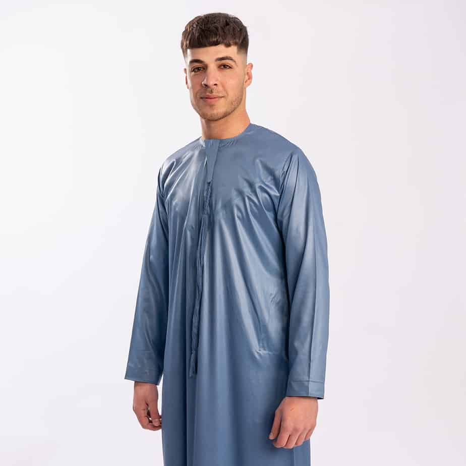 Grey Emirati Thobe has everything you are looking for!