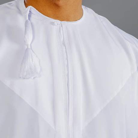 Make your wardrobe unique with the best Triple White Omani Dishdasha