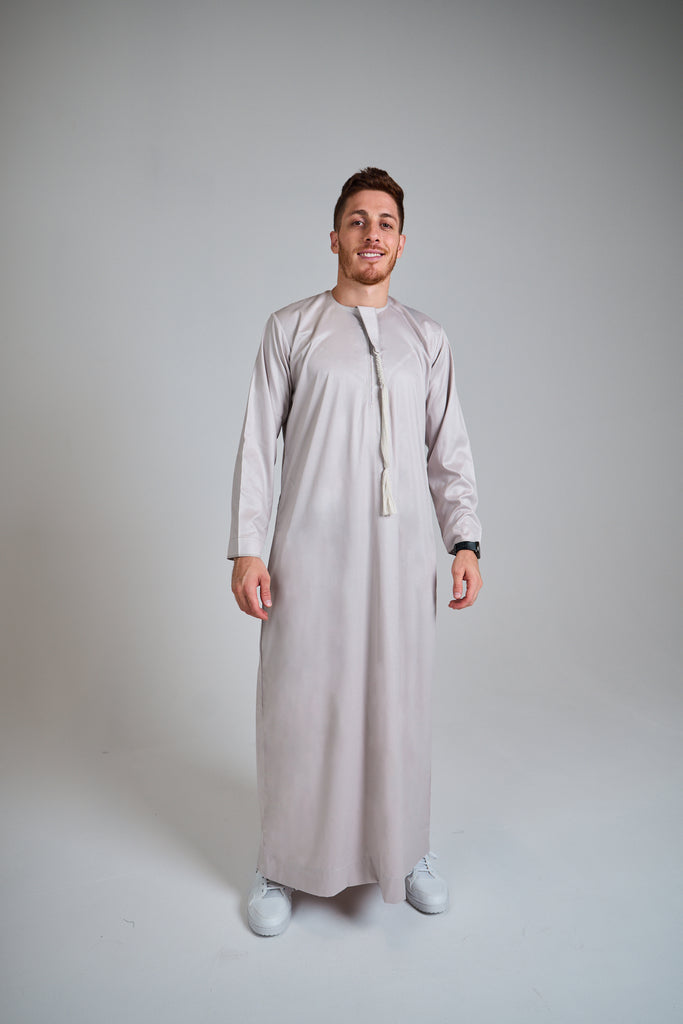 Beige Mens Jubba | Thobe Beige | Mens Omani