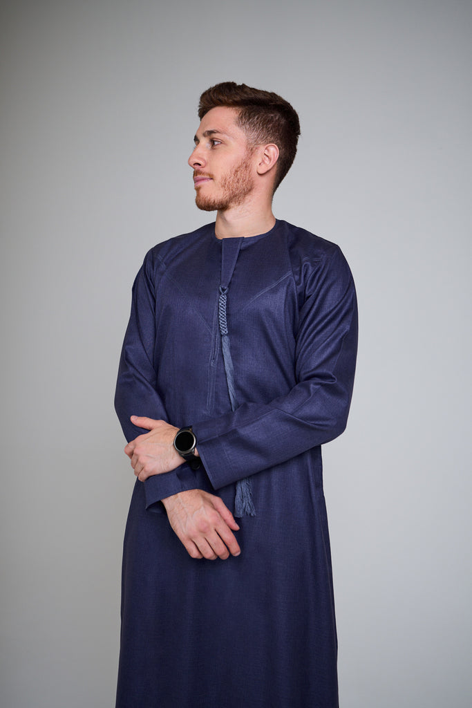Indigo Jubba | Emirati Thobe | Omani Jubba