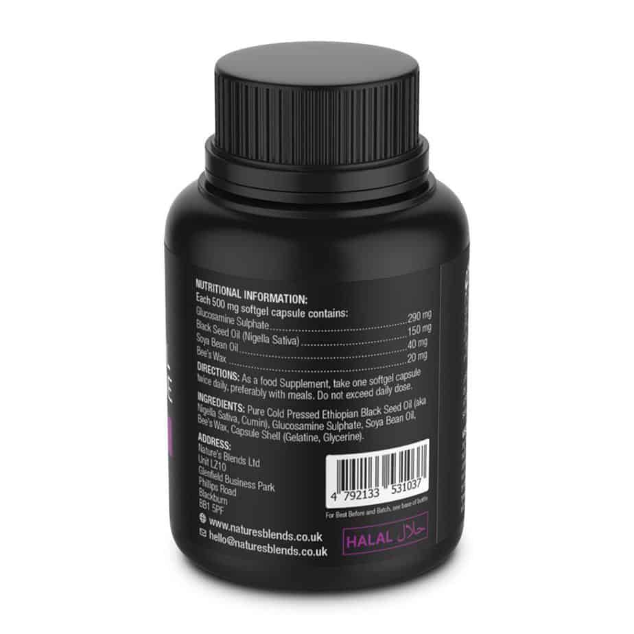 Seed Oil & Natural Glucosamine Capsules